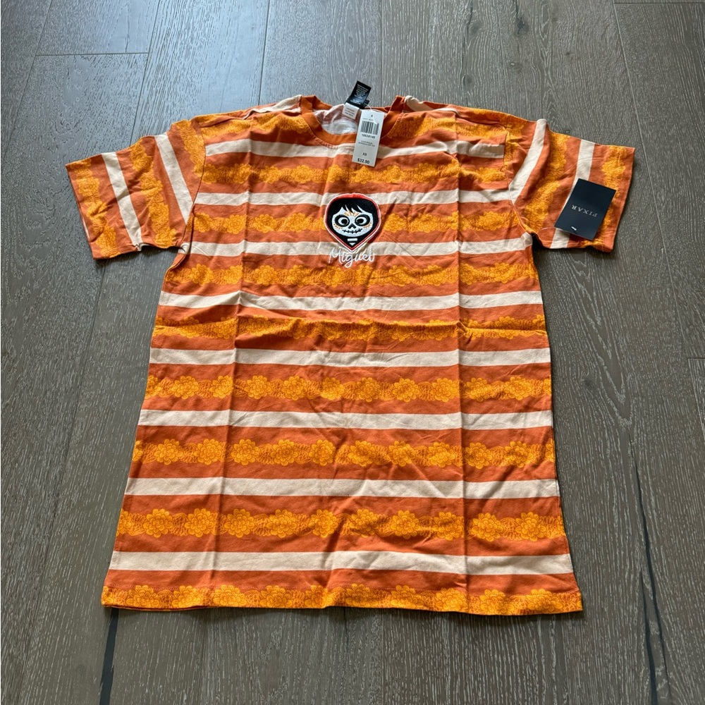 Pixar coco Miguel striped tee